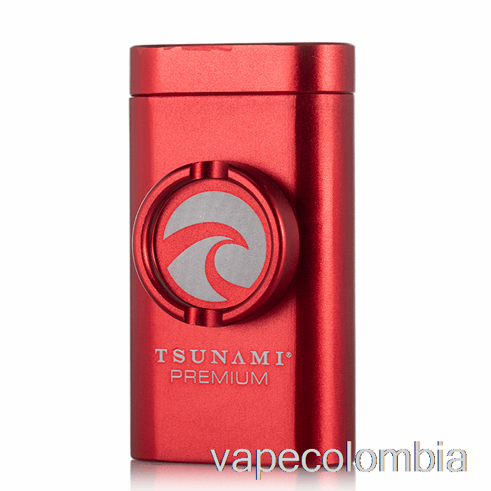 Kit De Vapeo Completo Tsunami Dugout Y Molinillo Rojo